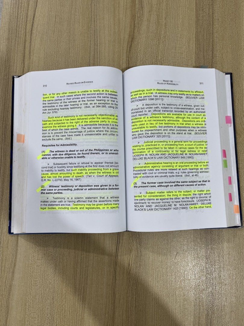 REVISED RULES ON EVIDENCE (COMMENTARIES, RULES, AND CASES) (2021) (Category: Textbooks) located in Mandaue City. Submitted by aurory_m (Listing ID 1424653175, Image 3). Description: REVISED RULES ON EVIDENCE (COMMENTARIES, RULES, AND CASES) (2021) By Ramon B. Mendoza and Alwyn Faye B. Mendoza 750 ✔ Hardbound ✔ with highlights/notes Message for inquiries..