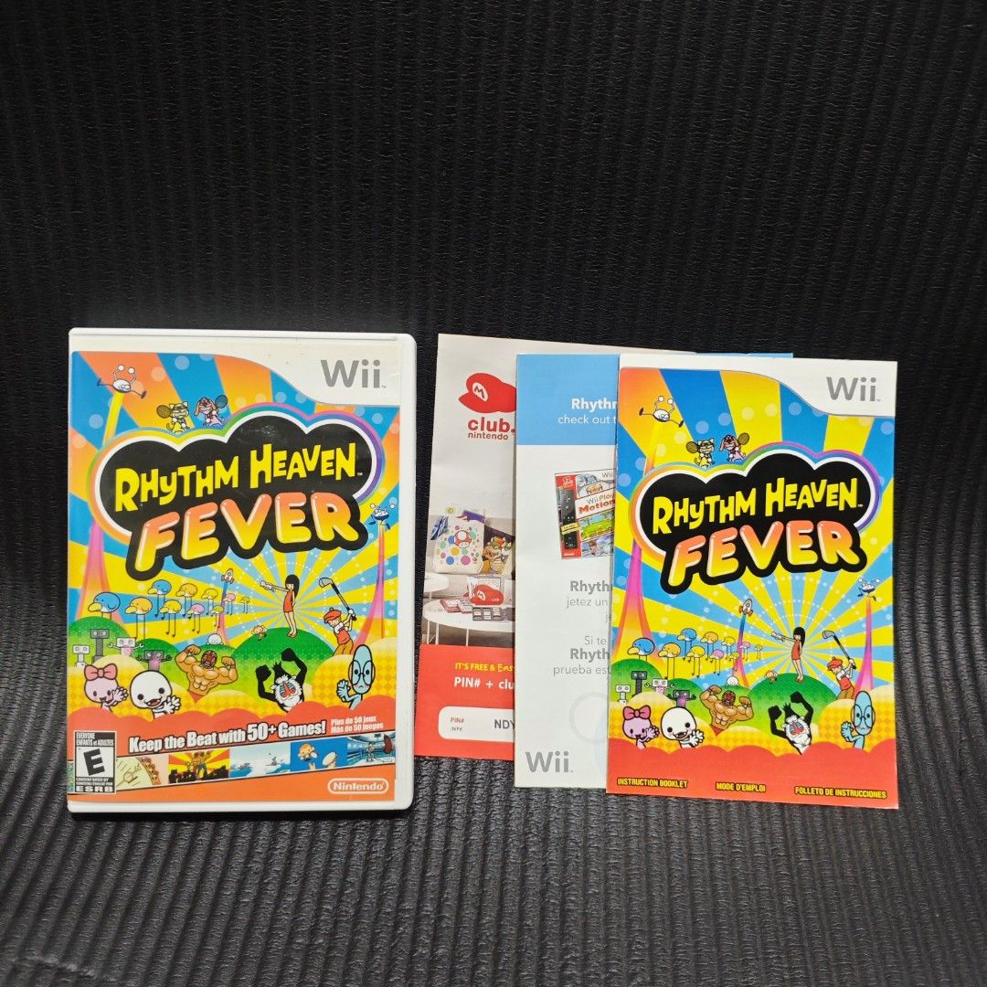 Rhythm Heaven Fever Wii Game (Rare), Video Gaming, Video Games ...