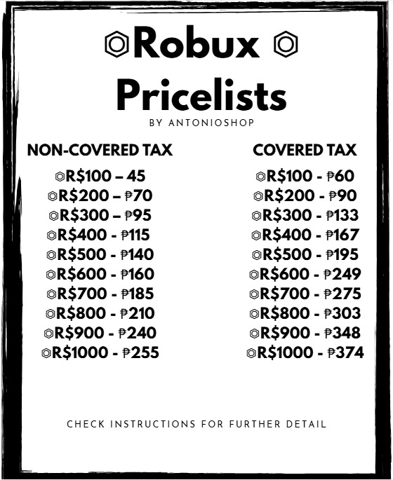 ⏣CHEAP ROBUX⏣ (REFER TO LIST FOR PRICES), Video Gaming, Video Games ...