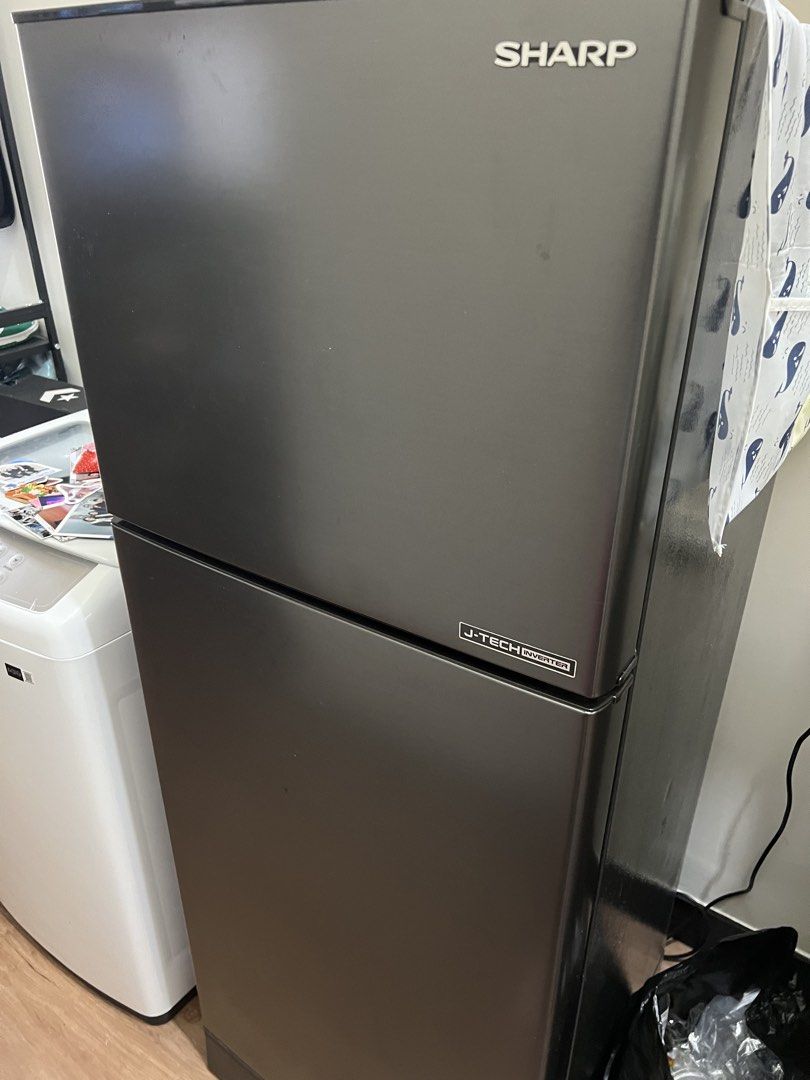 Sharp Refrigerator SJ-FTS07BVS-DS (Category: Refrigerators and Freezers) located in Taytay. Submitted by lindsoooooy (Listing ID 1424599665, Image 1). Description: • Used only for a year • Smooth, good as new • No issues • Matipid sa kuryente • Negotiable (pass sa barat) • Rfs: Moving out.