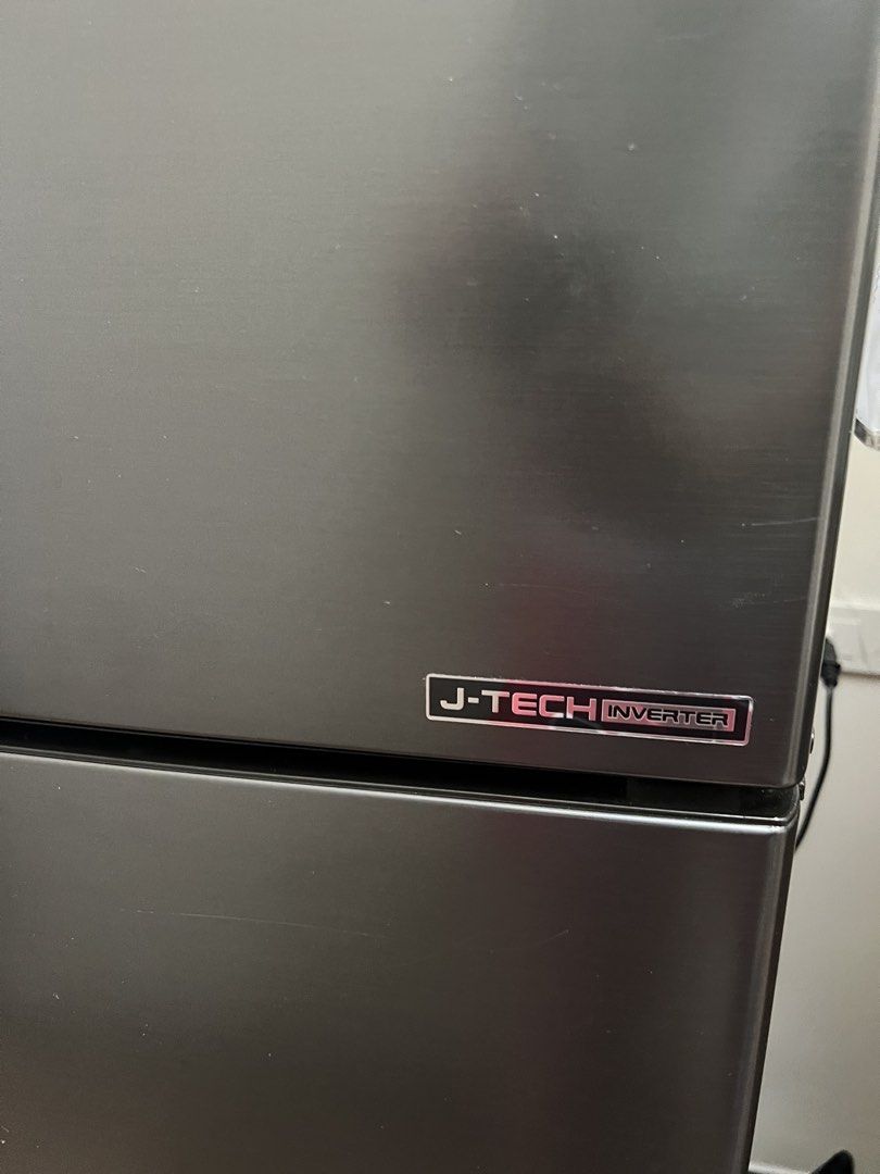 Sharp Refrigerator SJ-FTS07BVS-DS (Category: Refrigerators and Freezers) located in Taytay. Submitted by lindsoooooy (Listing ID 1424599665, Image 2). Description: • Used only for a year • Smooth, good as new • No issues • Matipid sa kuryente • Negotiable (pass sa barat) • Rfs: Moving out.