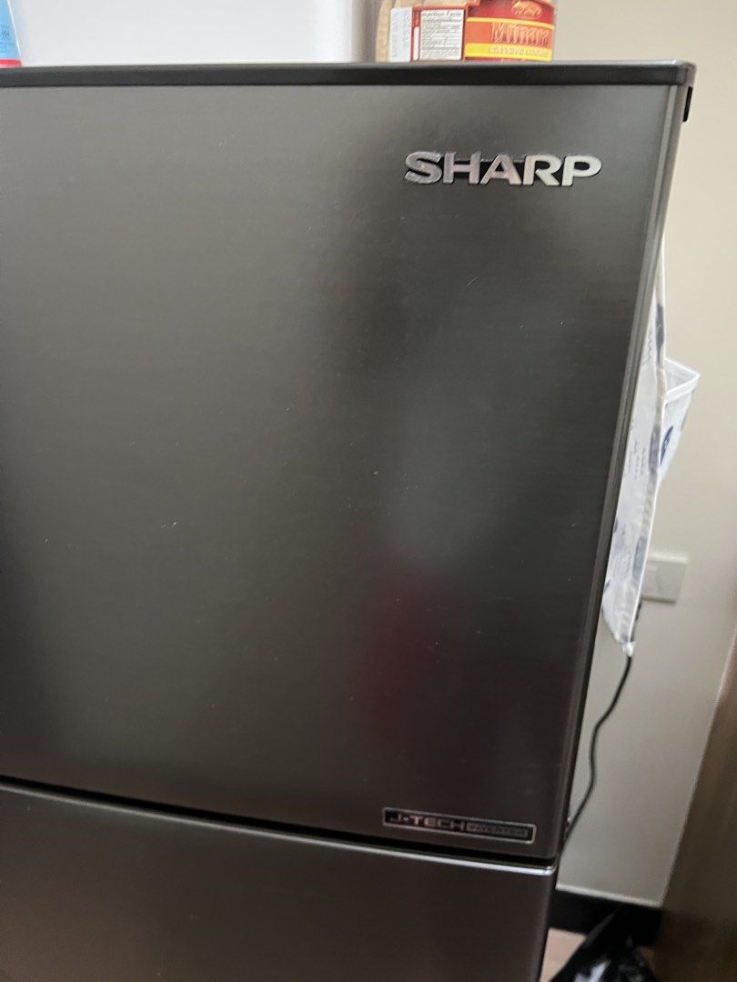 Sharp Refrigerator SJ-FTS07BVS-DS (Category: Refrigerators and Freezers) located in Taytay. Submitted by lindsoooooy (Listing ID 1424599665, Image 3). Description: • Used only for a year • Smooth, good as new • No issues • Matipid sa kuryente • Negotiable (pass sa barat) • Rfs: Moving out.
