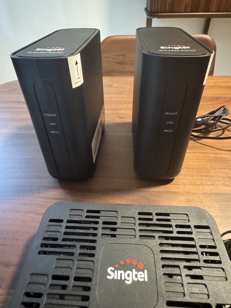 Singtel Optical Network Router & Wi-Fi 6 Mesh Extenders445051795260712962