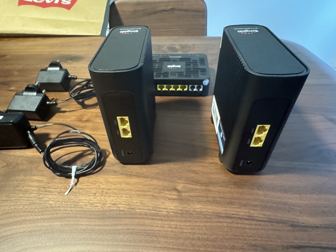 Singtel Optical Network Router & Wi-Fi 6 Mesh Extenders445051795260712965