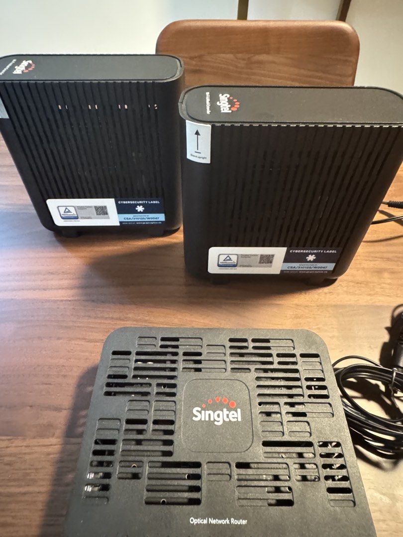 Singtel Optical Network Router & Wi-Fi 6 Mesh Extenders445051795260712963