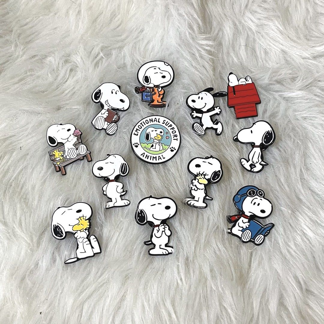 Snoopy enamel pins / brooch (Category: Brooches) located in Malolos. Submitted by babebunzz (Listing ID 1424666666, Image 1). Description: 50 each 80 for 2.