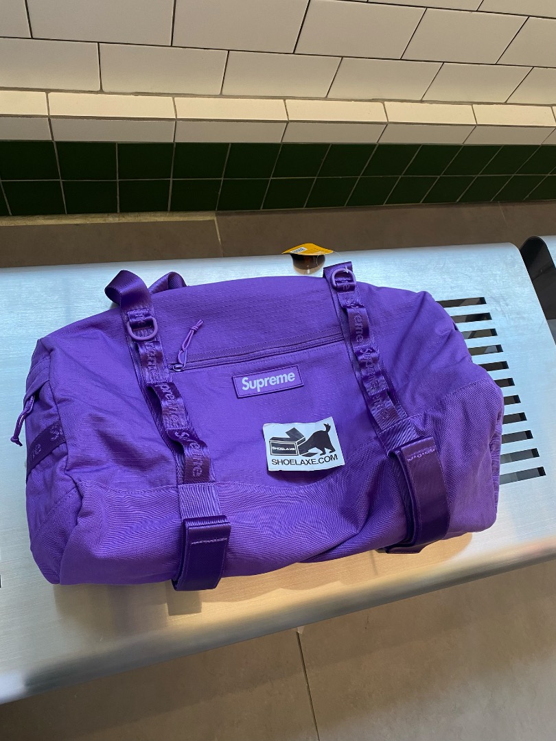 SS26B2 Supreme Duffle Bag (SS26) Purple 旺角門市現貨, 男裝, 袋