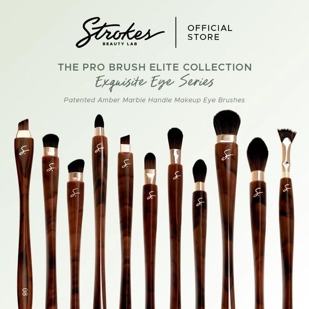Strokes Beauty Lab Pro Brush Elite Collection (Category: Makeup) located in Cabuyao City. Submitted by tomeoe (Listing ID 1424627978, Image 1). Description: Available: 08 Brow Definer Brush 12 Small Crease Brush 18 Tapered Powder Brush 22 Eyelash Fan Brush.