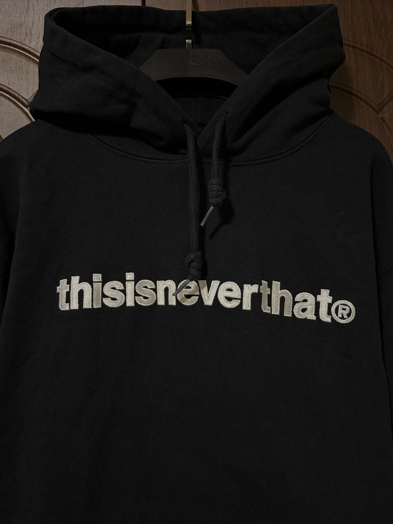 Thisisneverthat - Heavy cotton hoodie (Category: Coats, Jackets and Outerwear) located in Tarlac. Submitted by random.stufff (Listing ID 1424638550, Image 2). Description: Thisisneverthat heavy cotton hoodie Size XL (boxy fit) Width: 25 inches Length: 27 inches Like new condition, no issue - ₱2,500 free shipping Tarlac area.