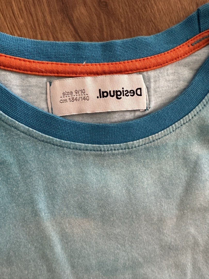T-Shirt | Desigual (Category: Babies & Kids Fashion) located in Bacoor. Submitted by thingsforthrifts (Listing ID 1424587535, Image 2). Description: T-Shirt | Desigual 9-10 yo SF by the buyer .