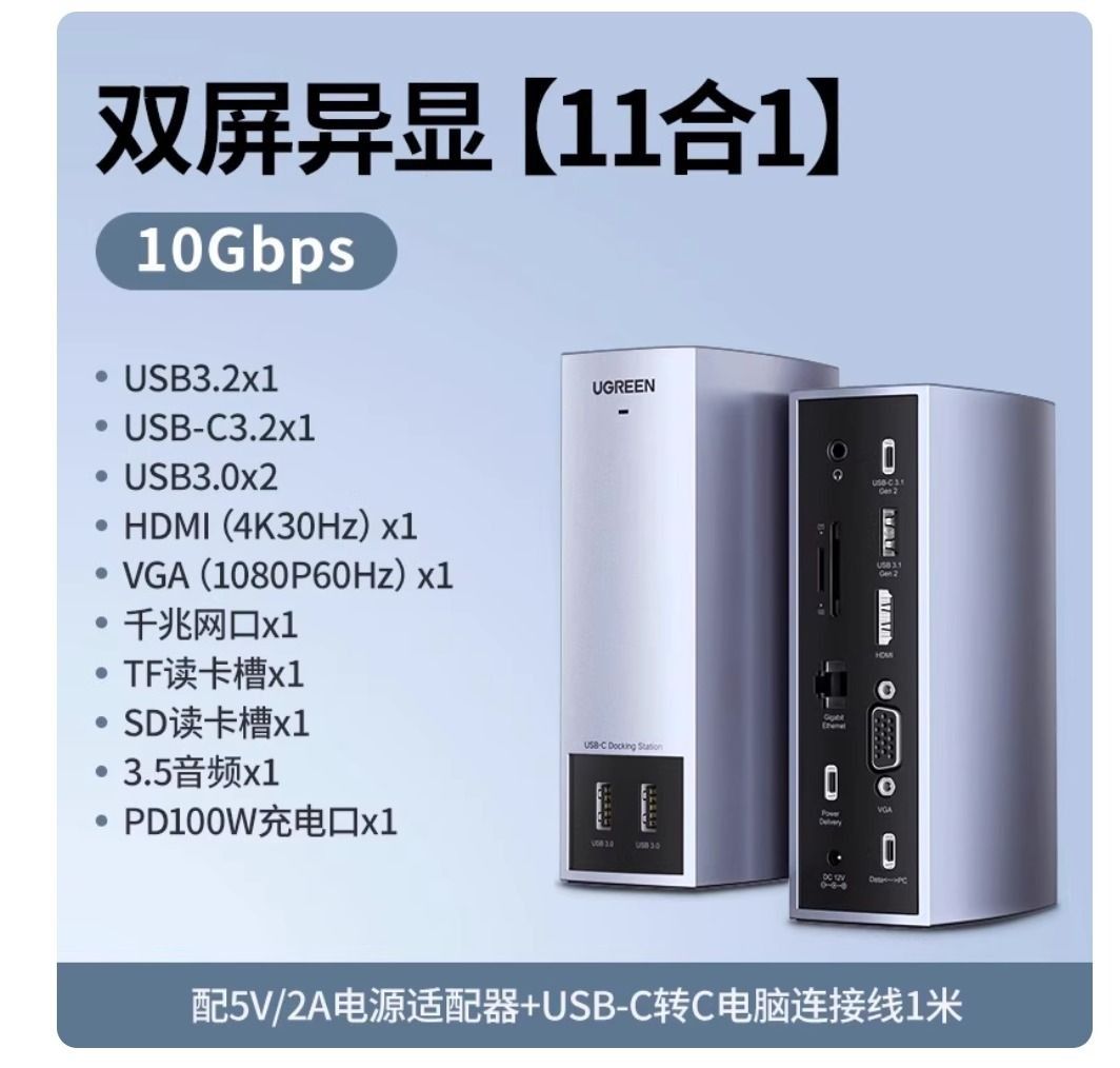 Ugreen USB-C Docking Station445046527980349440