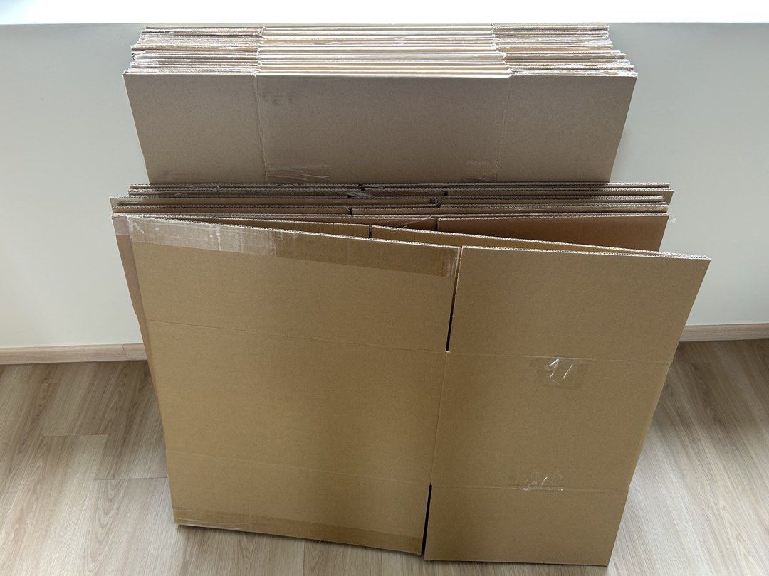 Used Cardboard Boxes - Various Sizes, Furniture & Home Living, Home ...