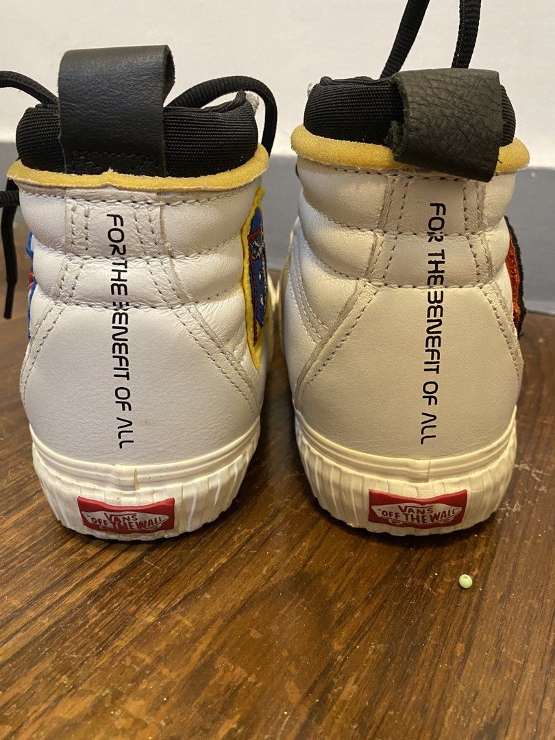 Vans Sk8-Hi NASA Sneakers (Category: Sneakers) located in Quezon City. Submitted by fastdolphin_85dfc3 (Listing ID 1424676323, Image 2). Description: For sale Vans NASA collaboration High cut Almost new 9/10 condition Size 8.5 Men Pickup / Lalamove Zabarte QC.