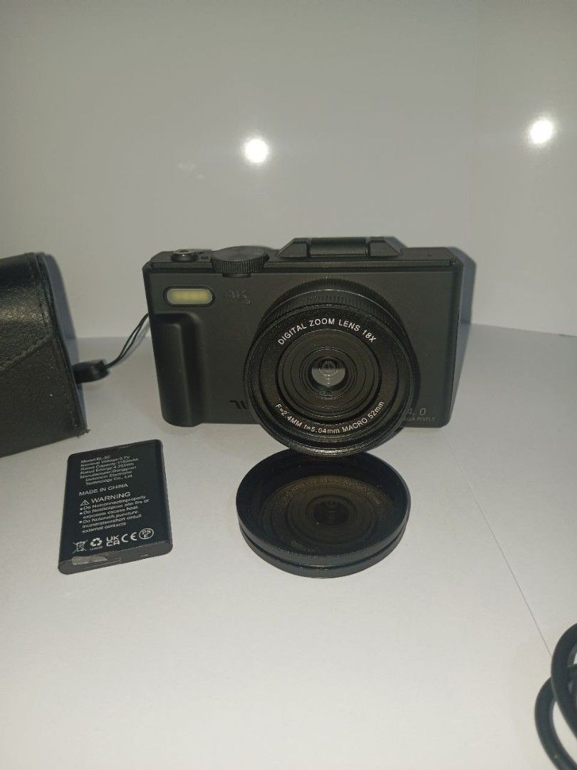 Vetek 8 (Category: Cameras) located in Lubao. Submitted by jivss (Listing ID 1424672244, Image 2). Description: 4700 orig price, selling it for 2500 nalang vetek 8 black inclusions: 2 batteries 2 nd filters/lens 4gb SD card type c cable twice lang nagamit, 1st nung graduation, 2nd nung nag beach kami 🫠🫶 .