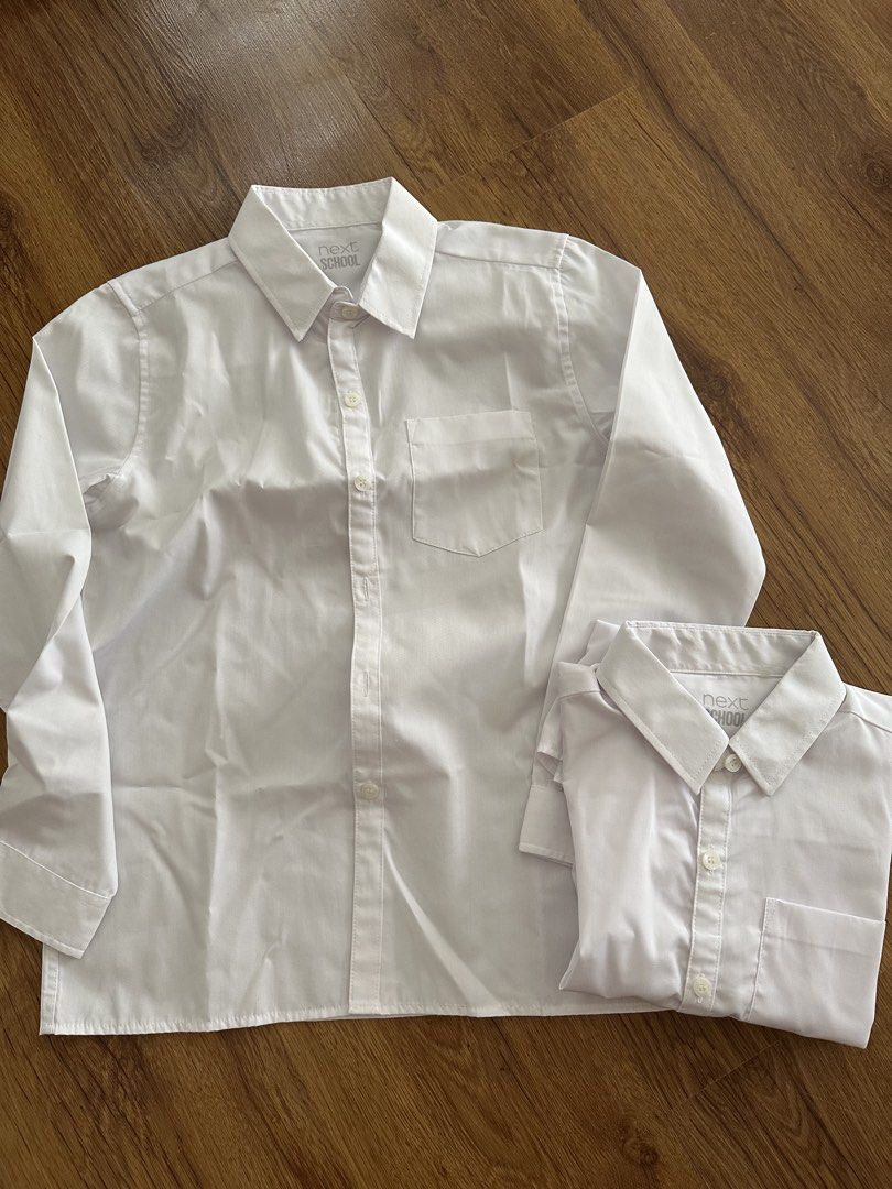 White Long Sleeves | Next (Category: Babies & Kids Fashion) located in Bacoor. Submitted by thingsforthrifts (Listing ID 1424588442, Image 1). Description: White Long Sleeves | Next BNWT For formal and even school 2pcs for ₱380.