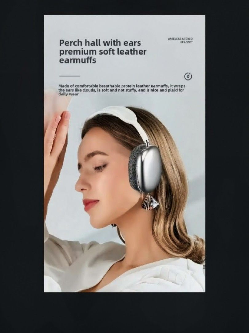 Wireless Bluetooth Headphones - Black or Blue65617635475585113