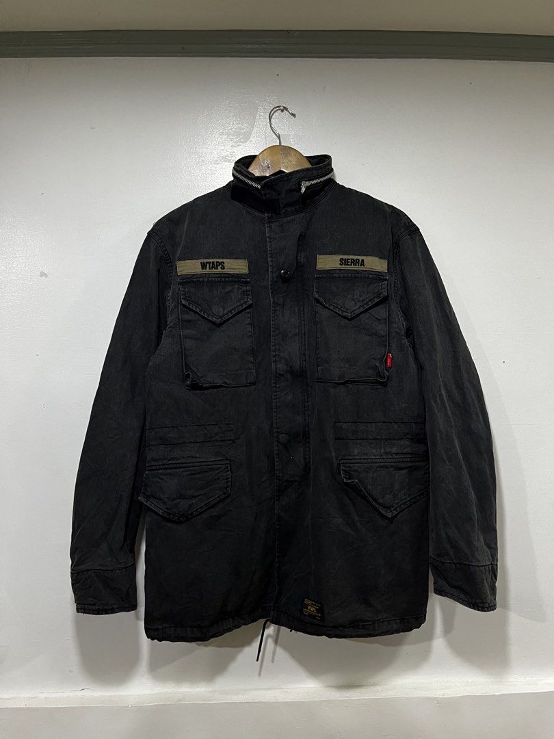 WTAPS - WTAPS M-65 Militaria Inspired Jacket (Category: Coats, Jackets and Outerwear) located in Taguig. Submitted by shhhhselection (Listing ID 1424592292, Image 1). Description: WTS “WTAPS M-65 | Militaria Inspired Jacket” Authentic Size 1 Width - 21” Length - 30” Excellent Condition 2498 pesos only! 📍Taguig City.