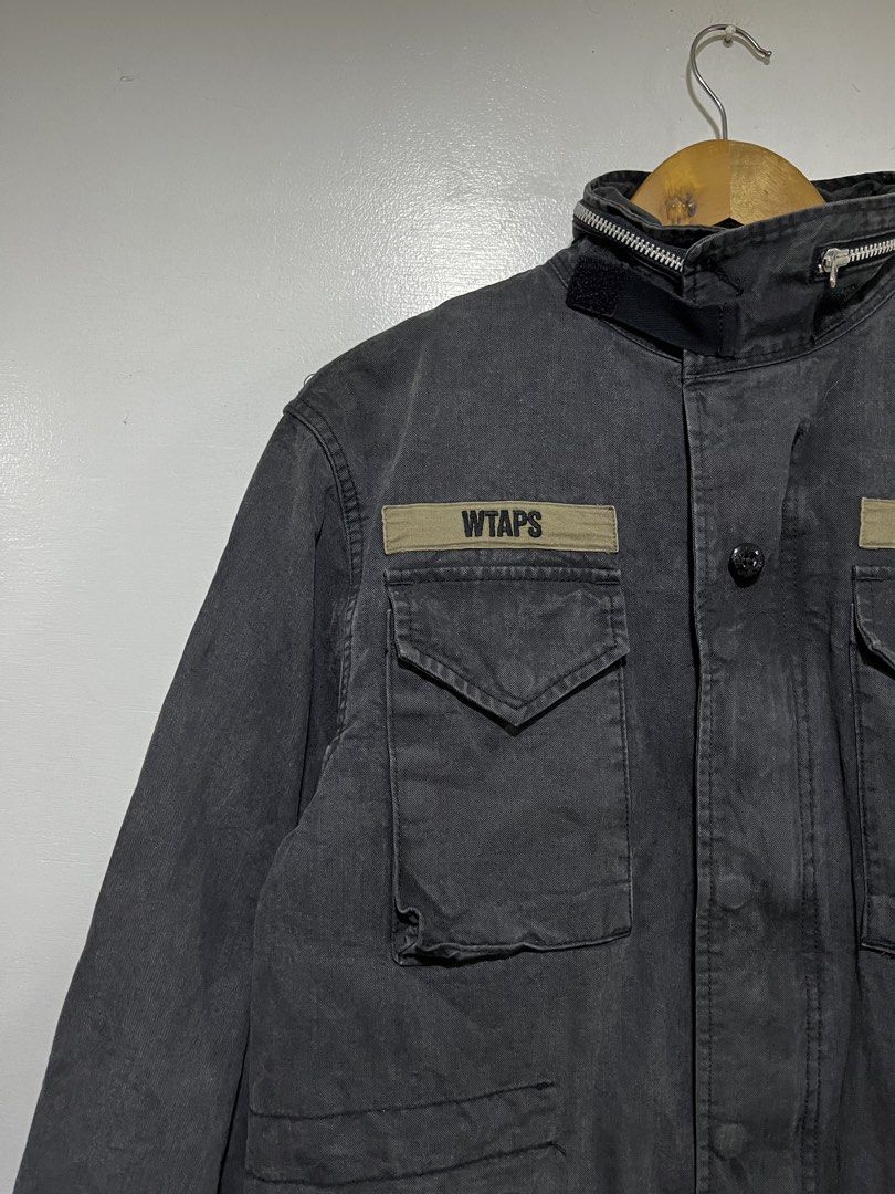 WTAPS - WTAPS M-65 Militaria Inspired Jacket (Category: Coats, Jackets and Outerwear) located in Taguig. Submitted by shhhhselection (Listing ID 1424592292, Image 3). Description: WTS “WTAPS M-65 | Militaria Inspired Jacket” Authentic Size 1 Width - 21” Length - 30” Excellent Condition 2498 pesos only! 📍Taguig City.