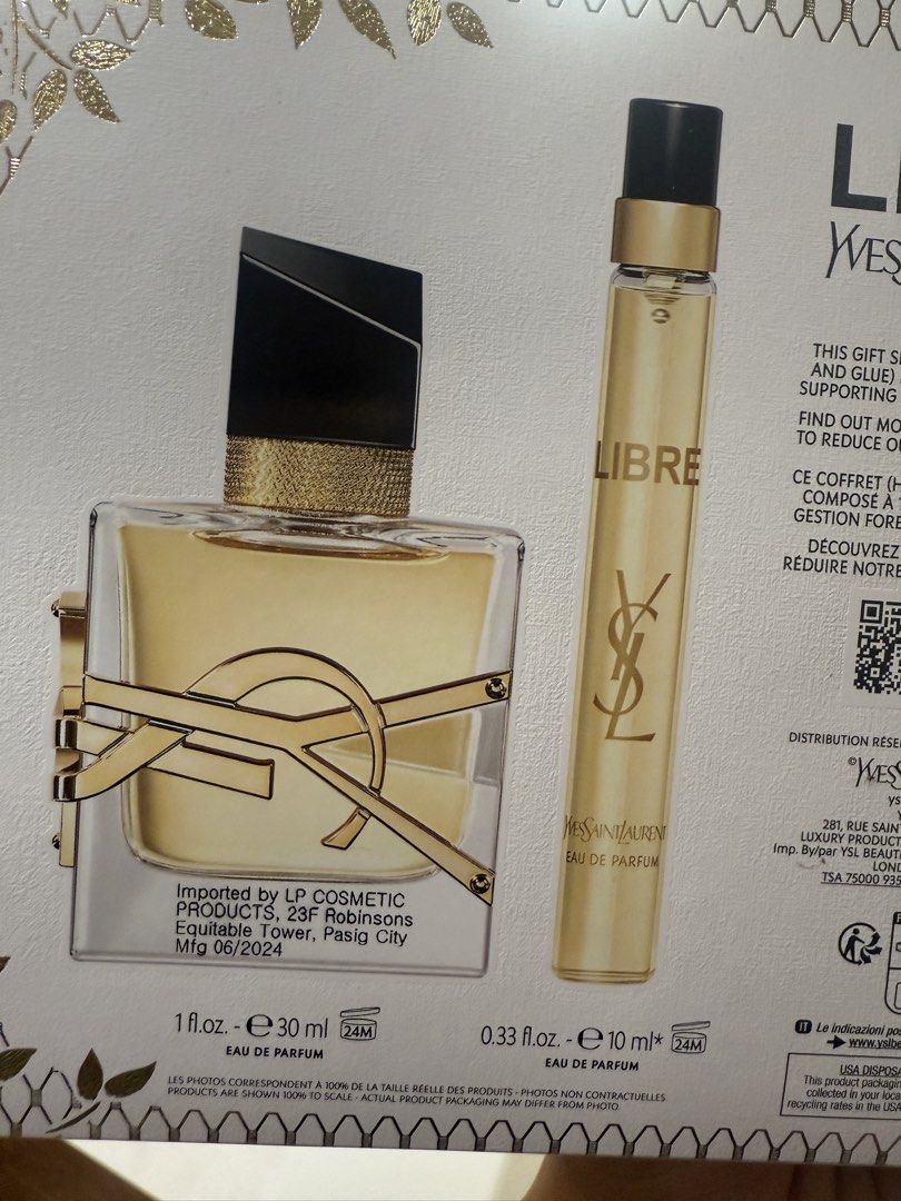 YSL Libre Set (Category: Fragrance & Deodorants) located in Quezon City. Submitted by zerinap (Listing ID 1424628028, Image 2). Description: .