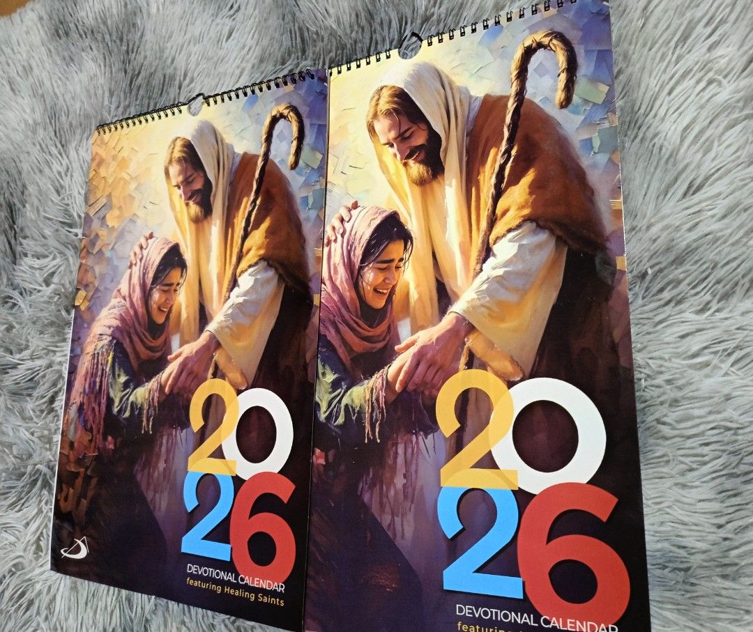 2026 Devotional Calendar (Category: Religion Books) located in Manila. Submitted by yzlshop (Listing ID 1424791007, Image 2). Description: Paubos SALE 📢 35 pesos only 3 for 100.