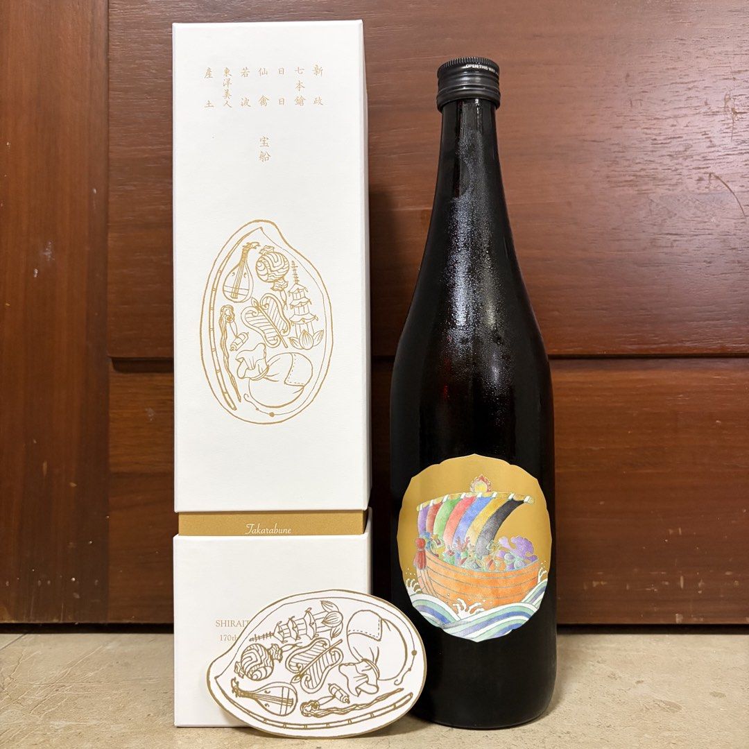日本清酒(福岡縣)白系酒造-酒の七福神宝船720ml (白系酒造170周年限定