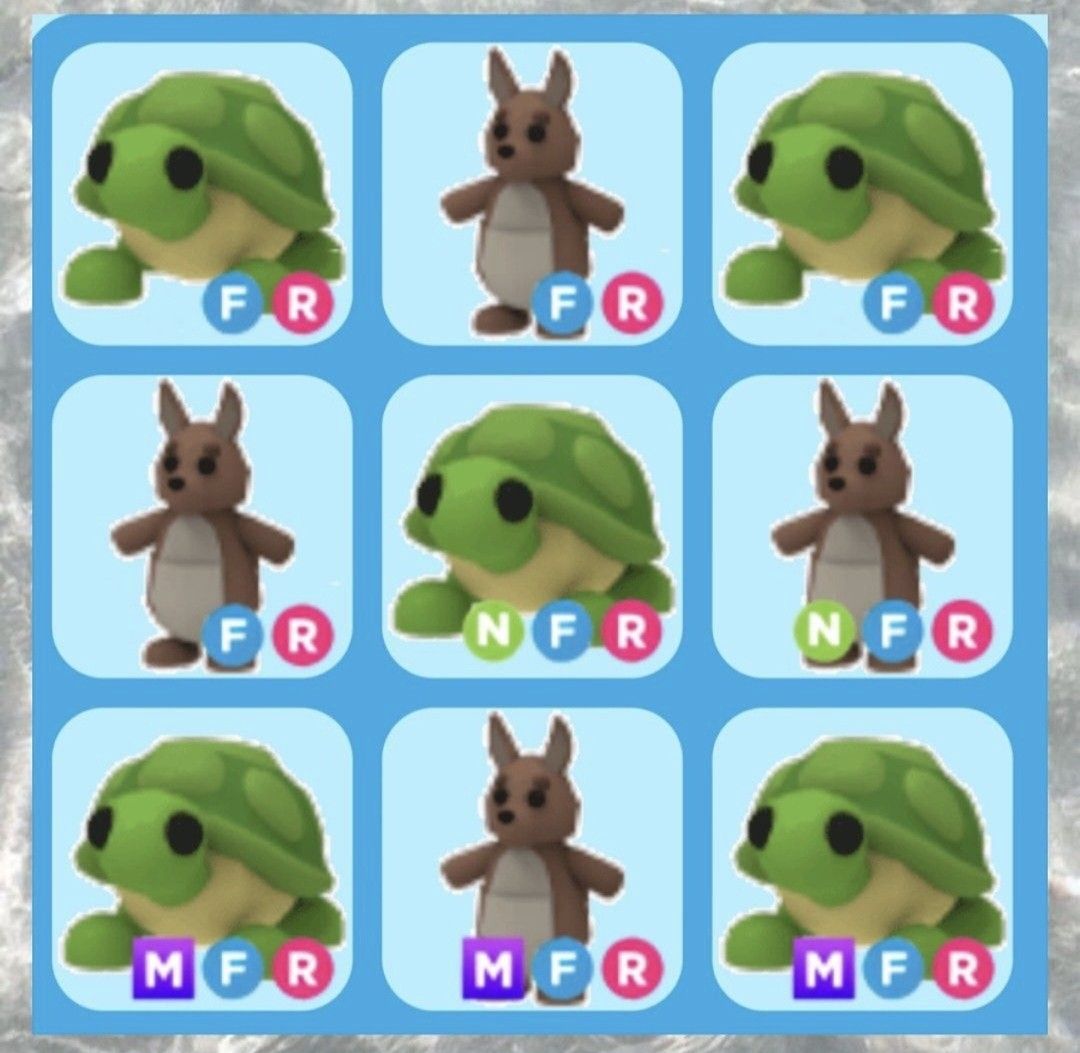 Adopt Me! Turtles and Kangaroos, Video Gaming, Gaming Accessories, In ...
