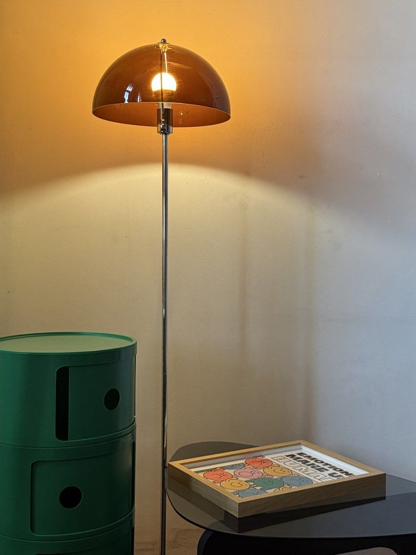 Amber Vintage Dome Floor Lamp (Category: Lighting) located in Quezon City. Submitted by nabi1004 (Listing ID 1424729258, Image 1). Description: silverhome.ph on ig.
