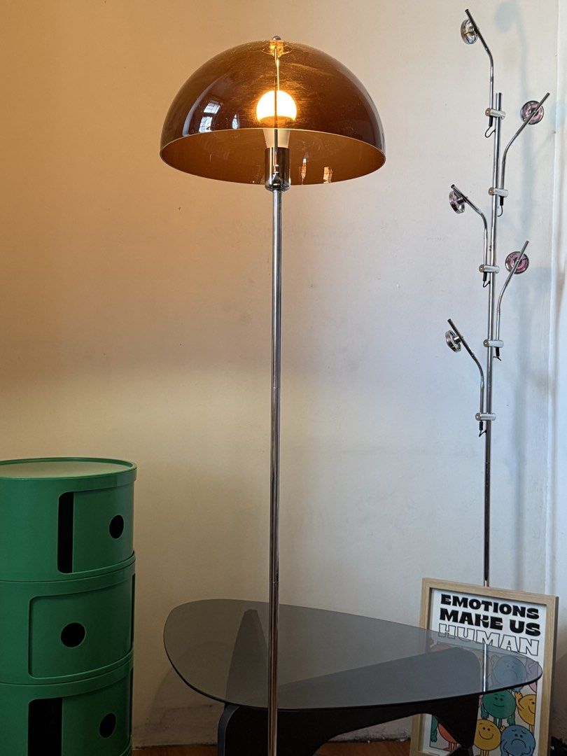 Amber Vintage Dome Floor Lamp (Category: Lighting) located in Quezon City. Submitted by nabi1004 (Listing ID 1424729258, Image 2). Description: silverhome.ph on ig.