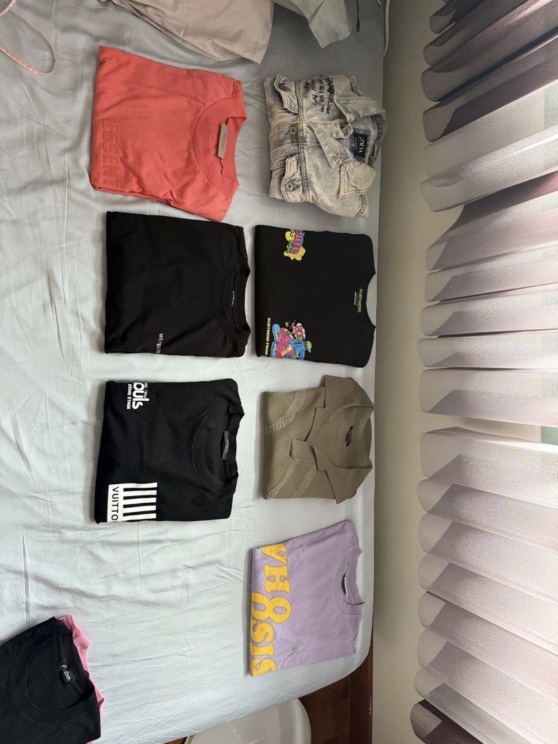 Assorted tees (Category: Tshirts & Polo Shirts) located in Singapore. Submitted by shopuntilbroke (Listing ID 1424748796, Image 2). Description: CLEARANCEEEE TAKE ALL 150 .