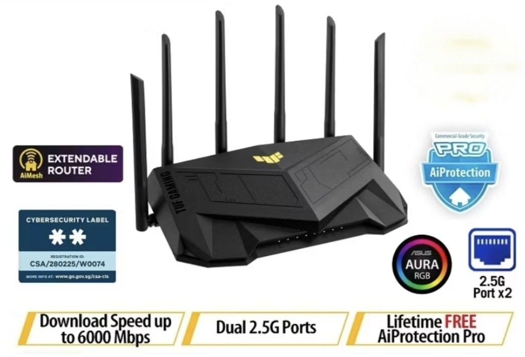 Asus tuf ax- 6000 router473046891743170560