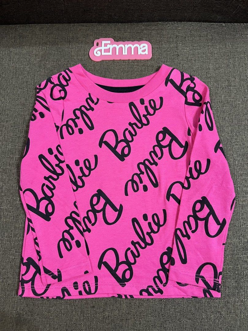 Barbie Long Sleeve Shirt (Category: Babies & Kids Fashion) located in Quezon City. Submitted by prettydollph (Listing ID 1424763209, Image 1). Description: 2T on tag.