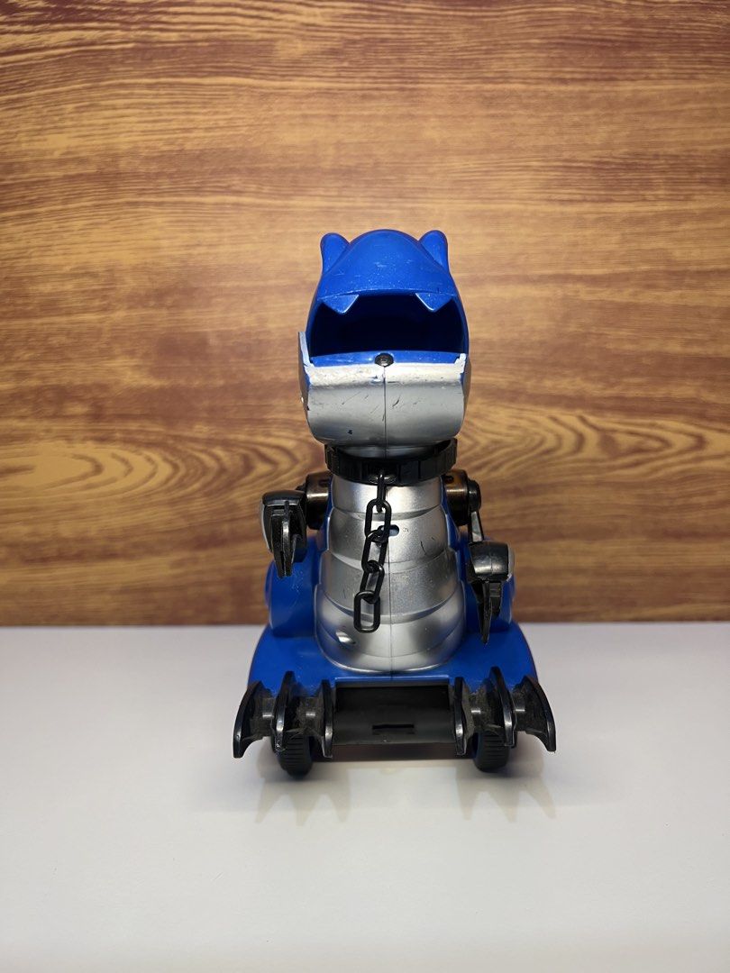 Blue Robotic Dinosaur Toy (Category: Interactive Toys) located in Bacoor. Submitted by momofkas1 (Listing ID 1424705604, Image 2). Description: 📌 working.
