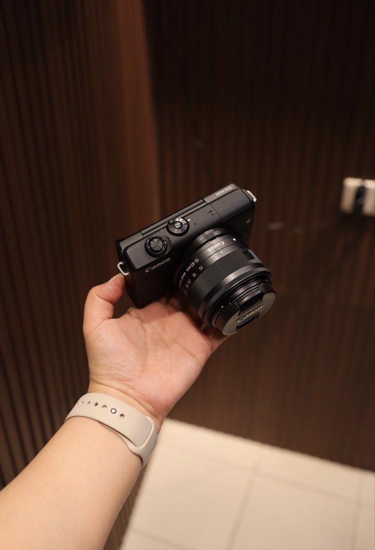 Canon EOS M200 with 15-45 lens (Category: Cameras) located in Manila. Submitted by jaimeeloutan (Listing ID 1424858167, Image 3). Description: EOS M200 Mirrorless with canon 15-45 lens dupe for G7X Mark III 💰31,990 only fixed price no more last price trending camera now check the sample shot using Canon EOS M200 -Canon M200 Mirrorless with 15-45 with 24MP APS-C sized sensor 4K video. With 120fps HD wifi Bluetooth connectivity wifi touch screen d