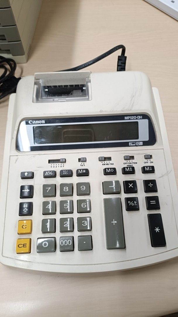 Canon MP120-OH Printing Calculator