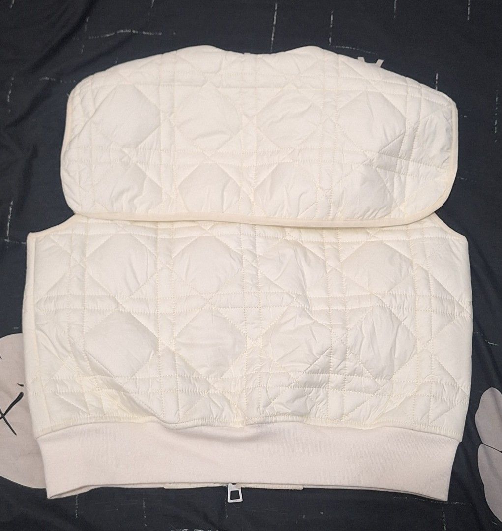 Christian Dior Macrocannage Quilted Vest (Category: Coats, Jackets and Outerwear) located in Puerto Princesa. Submitted by jercksthrift (Listing ID 1424881814, Image 2). Description: Christian Dior Macrocannage Quilted Vest , Size:Medium Excellent Condition , need wash/cleaning item is thrifted/ukay missing neck tag.