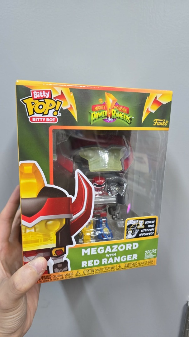 [clearing] Funko Bitty Bots: Power Rangers - Megazord with Red Ranger ...