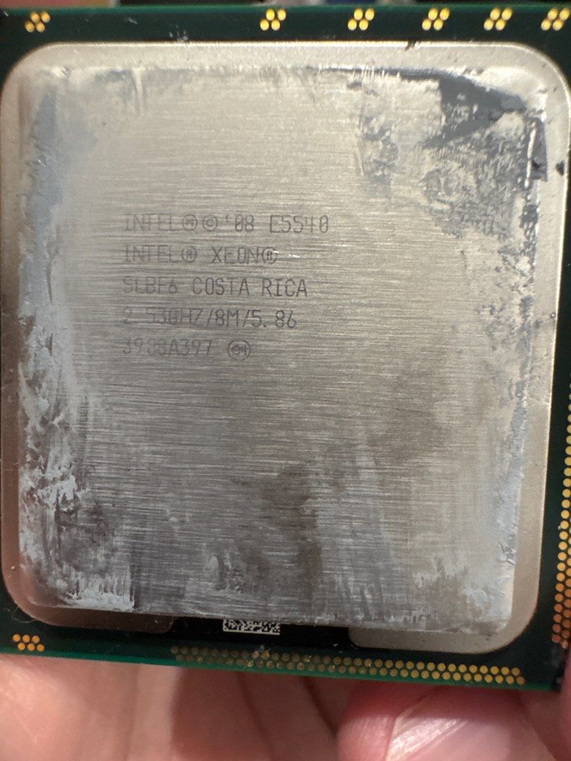 CPU Intel E5540 (Category: Computer Parts) located in Singapore. Submitted by edgemythos (Listing ID 1424854132, Image 2). Description: Intel E5540 .