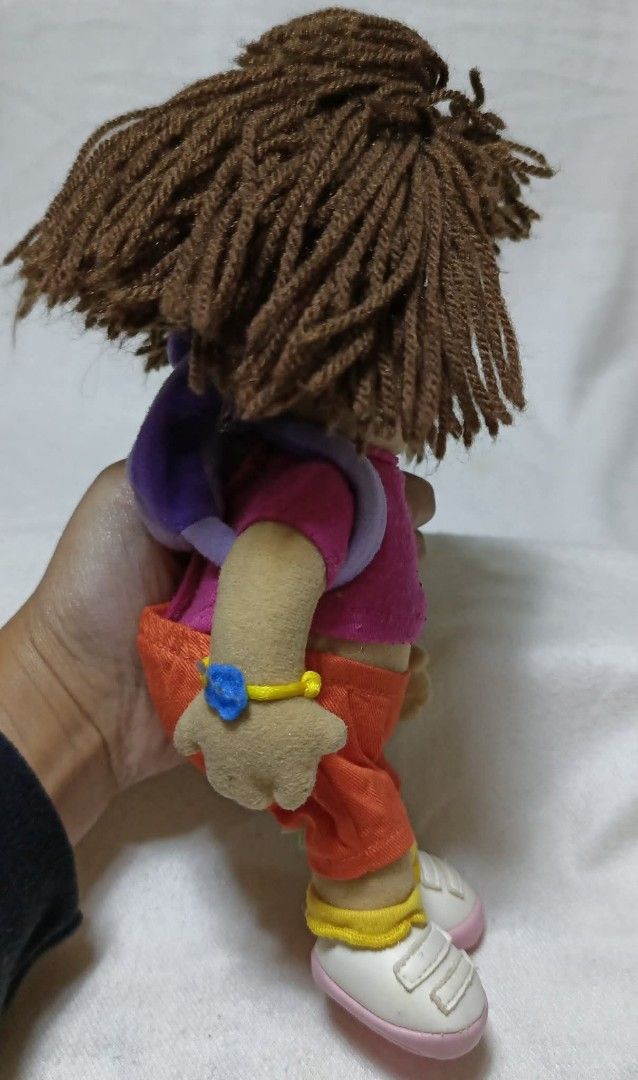 Dora the Explorer Plush Doll (Category: Plushies & Soft Toys) located in Baguio. Submitted by boxmania (Listing ID 1424731295, Image 3). Description: Plush - Dora the Explorer From HK/UK/Dubai/Canada or Japan Surplus Box What you see is what you get No return, no exchange (random item po nakukuha ng seller sa box).