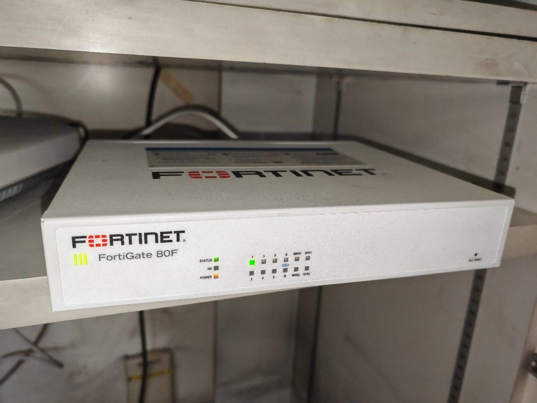 Fortinet FortiGate 80F Router, Computers & Tech, Parts & Accessories ...