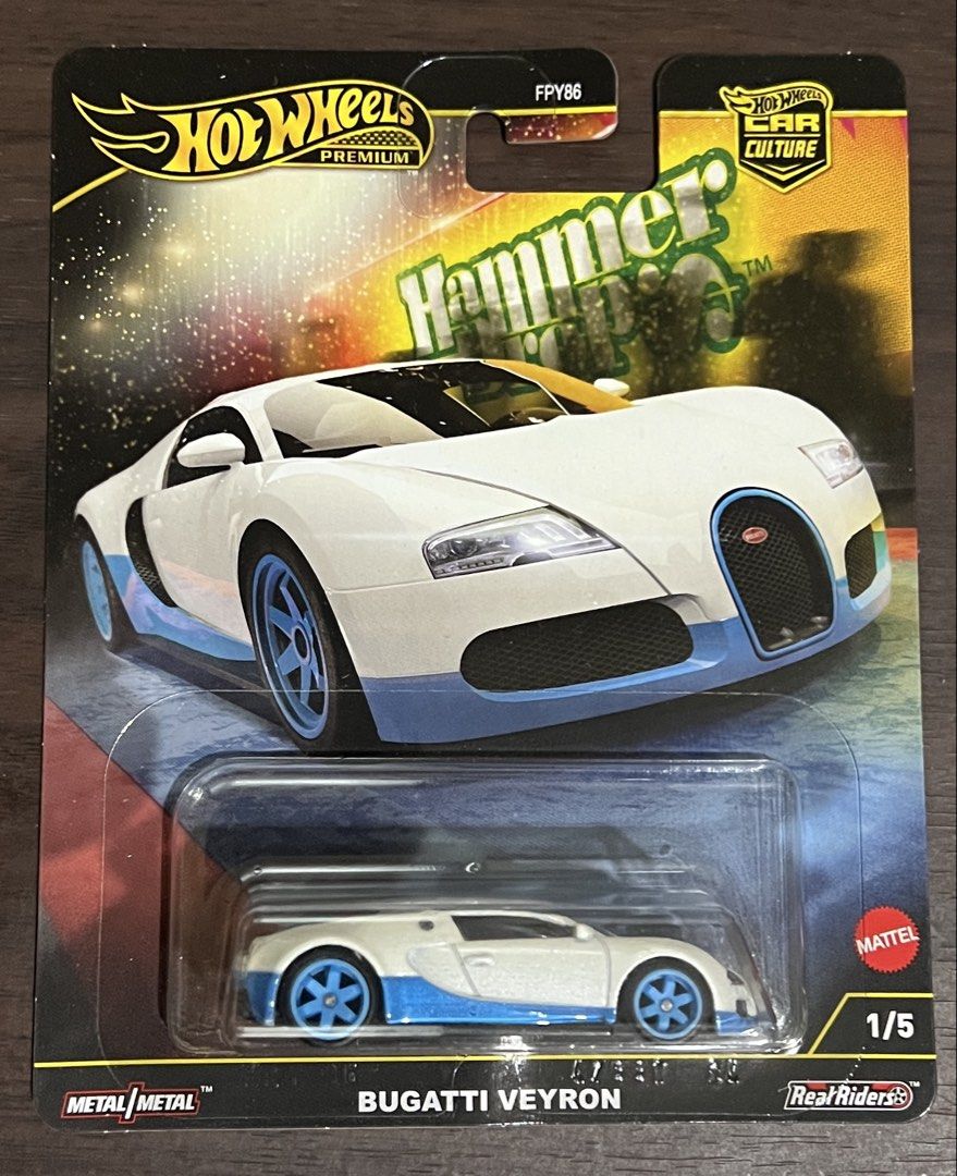 Hotwheels Bugatti Veyron Hammer Drops (Category: Vehicle & Diecast Models) located in Bacolod City. Submitted by djl232 (Listing ID 1424798325, Image 1). Description: For sale MOSC Bugatti Veyron -Mint On Sealed Card -P180 shipping nationwide -Thanks! .