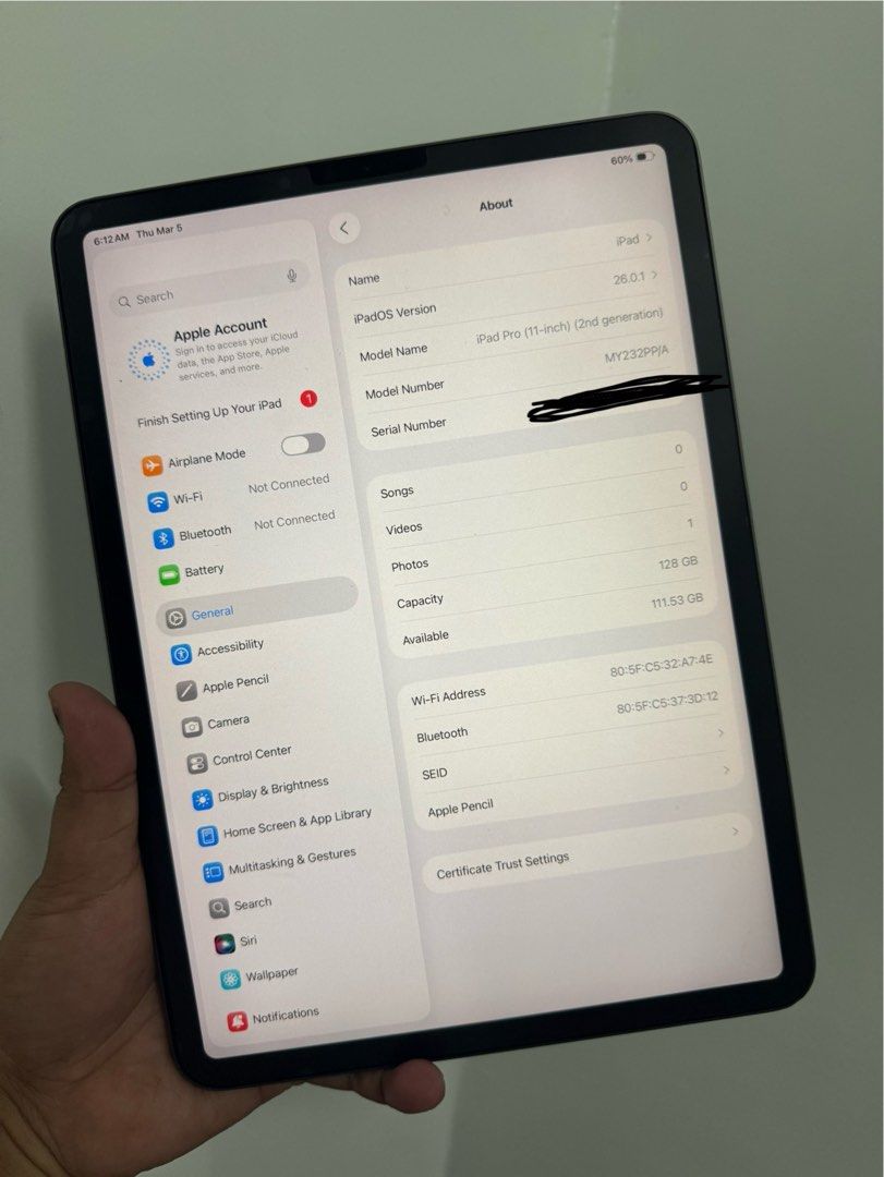 iPad Pro 11-inch(2nd Generation ) (Category: iPad) located in San Juan City. Submitted by wainefreygadgetshop (Listing ID 1424867926, Image 2). Description: iPad Pro 11-inch (2nd Generation) ALL GOODS AT WORKING NO REPAIR HISTORY NO HIDDEN ISSUE (ILALAGAY KO PO SA NOTE YUNG HONEST ISSUE) Smooth na smooth padin Gamitin PEDE PANG SCHOOL PEDE PANG OFFICE PEDE SA NAG TITIPID BAWAL SA NAMBABARAT! TEST ALL YOU WANT BAGO BAYARAN Note:MARAMING DENTS LALO