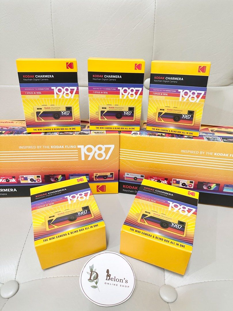 Kodak Charmera Blind Box (Category: Cameras) located in Cebu City. Submitted by delonsonlineshop (Listing ID 1424840469, Image 2). Description: Kodak Charmera Blind Box (Limited pieces on hand!) ₱2,400 each 🌷 On Hand | Brand New | Sealed inside blind box 🌷 Feel free to send us a message to order. 🌷 Bought straight from Hong Kong. 🌷 Actual photos posted (with our logo) 🌷 MOP: GCash, PayMaya, Online Bank Transfer, Cash 🌷 MOD: LBC (We ship nat