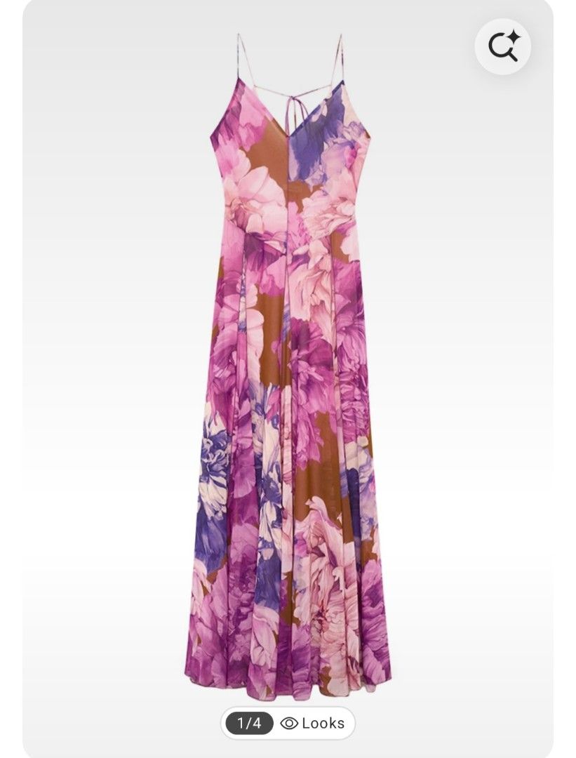 LF Mango Floral Godet Dress (Category: Dresses) located in Pasig City. Submitted by jecvlrd (Listing ID 1424781530, Image 1). Description: XS or S size.