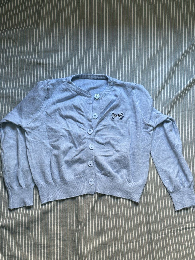 Light Blue Bow Detail Cardigan (Category: Coats, Jackets and Outerwear) located in Cainta. Submitted by bride2025 (Listing ID 1424787212, Image 2). Description: .