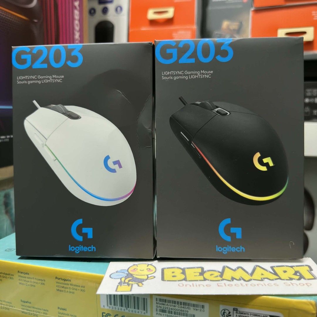Logitech Gaming Mouse G203 2nd Gen 8,000 DPI, Rainbow Optical Effect LIGHTSYNC RGB Wired (Category: Mouse & Mousepads) located in Cabuyao City. Submitted by beemartshop (Listing ID 1424708475, Image 1). Description: 𝗢𝗥𝗜𝗚𝗜𝗡𝗔𝗟 • 𝗕𝗥𝗔𝗡𝗗𝗡𝗘𝗪 • 𝗔𝗨𝗧𝗛𝗘𝗡𝗧𝗜𝗖 🏷️𝗣𝗥𝗜𝗖𝗘: ₱1,099.00 𝗟𝗢𝗖𝗔𝗧𝗜𝗢𝗡: 📍 𝗕𝗘𝗘𝗠𝗔𝗥𝗧 𝗣𝗛 𝗣𝗨𝗟𝗢 𝗖𝗔𝗕𝗨𝗬𝗔𝗢 𝗟𝗔𝗚𝗨𝗡𝗔 ℹ️𝗧𝗵𝗶𝘀 𝗶𝘀 𝘁𝗵𝗲 𝘀𝗲𝗰𝗼𝗻𝗱 𝗠𝗮𝗿𝗸𝗲𝘁𝗽𝗹𝗮𝗰𝗲 𝗣𝗮𝗴𝗲 𝗼𝗳 �