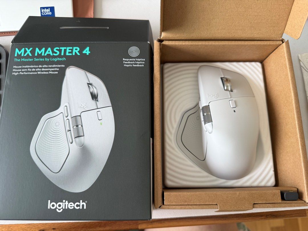 Logitech MX Master 4 Wireless Mouse - White, Computers & Tech, Parts ...