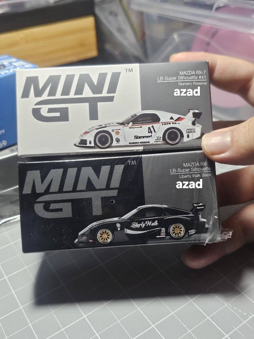 Lot Mini GT Mazda RX-7 LB Super Silhouette, Hobbies & Toys, Toys ...