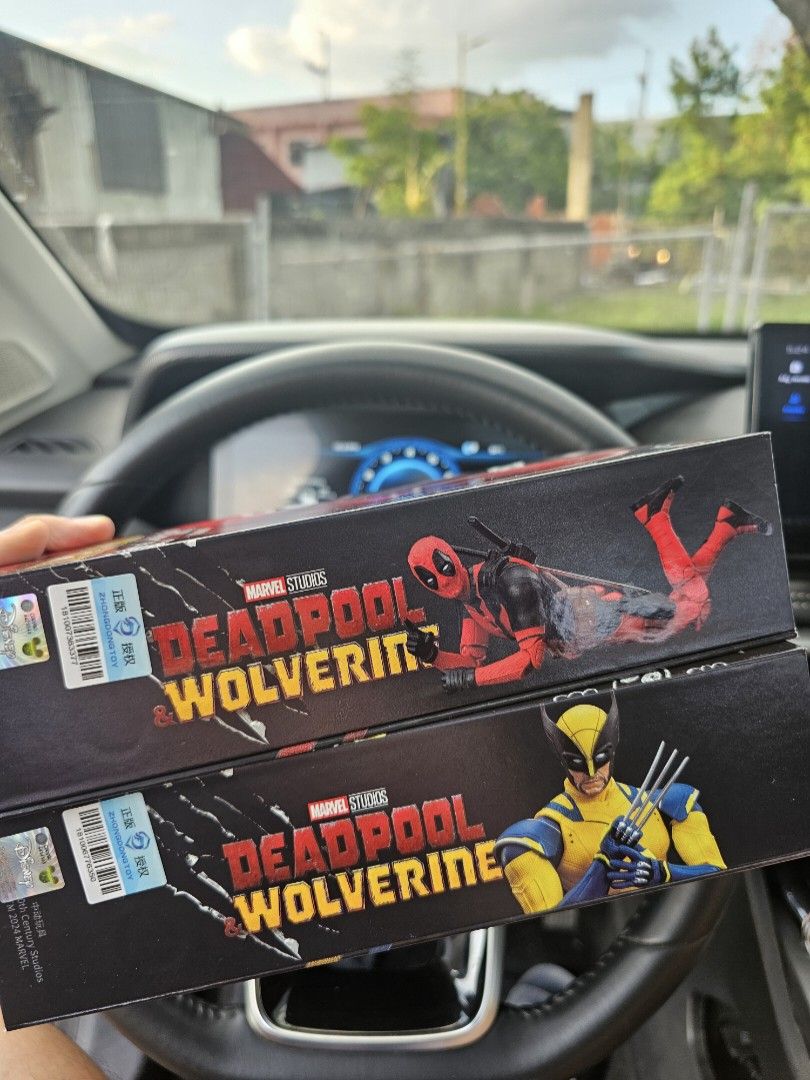 Marvel Deadpool & Wolverine ZD toys (Category: Figurines & Statues) located in Angat. Submitted by erday (Listing ID 1424732325, Image 2). Description: Articulated 1/10 scale Deadpool and Wolverine bundle The figures itself are crisp and are like new condition Please note that the inside of the box has water drop marks.