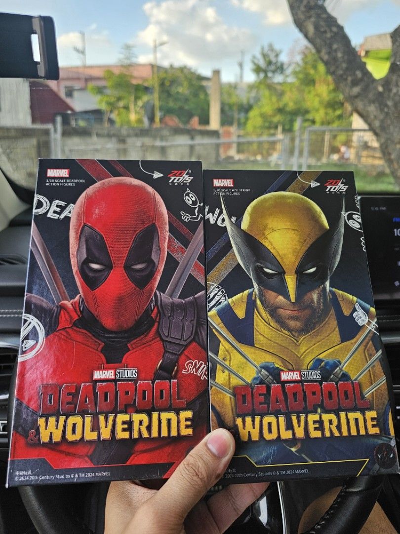Marvel Deadpool & Wolverine ZD toys (Category: Figurines & Statues) located in Angat. Submitted by erday (Listing ID 1424732325, Image 1). Description: Articulated 1/10 scale Deadpool and Wolverine bundle The figures itself are crisp and are like new condition Please note that the inside of the box has water drop marks.