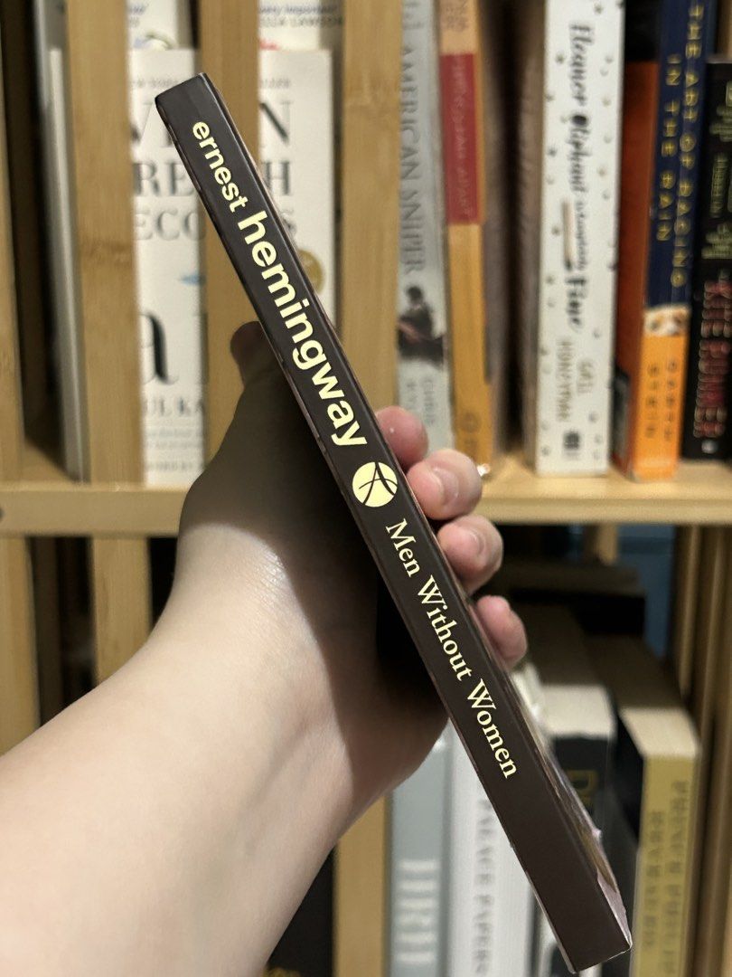 Men Without Women- Ernest Hemingway (Category: Storybooks) located in Manila. Submitted by as_declutter (Listing ID 1424860363, Image 3). Description: Brand new with flaw (see photos) Loc: Manila MOD: ggx, j&t, lalamove Strictly payment first policy‼️.
